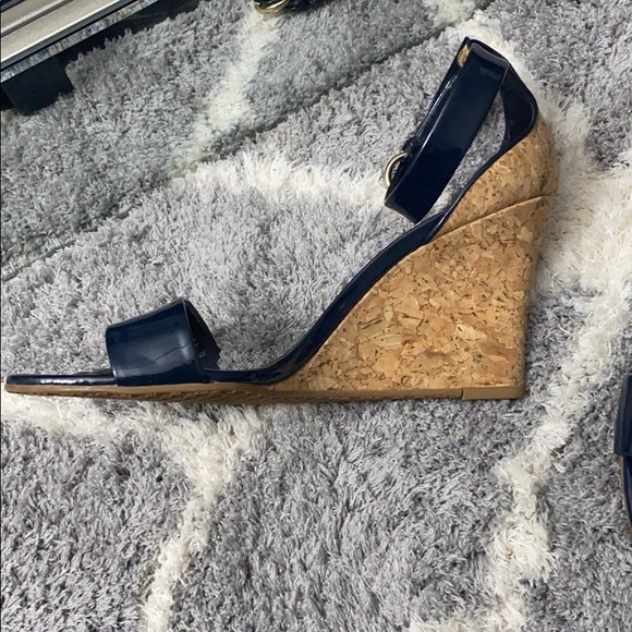 Dark blue GUCCI wedges - Picture 2 of 4